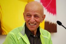 Alex Katz in the ESSL Museum, 2012