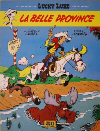 "La belle Province", Lucky Luke by Achdé